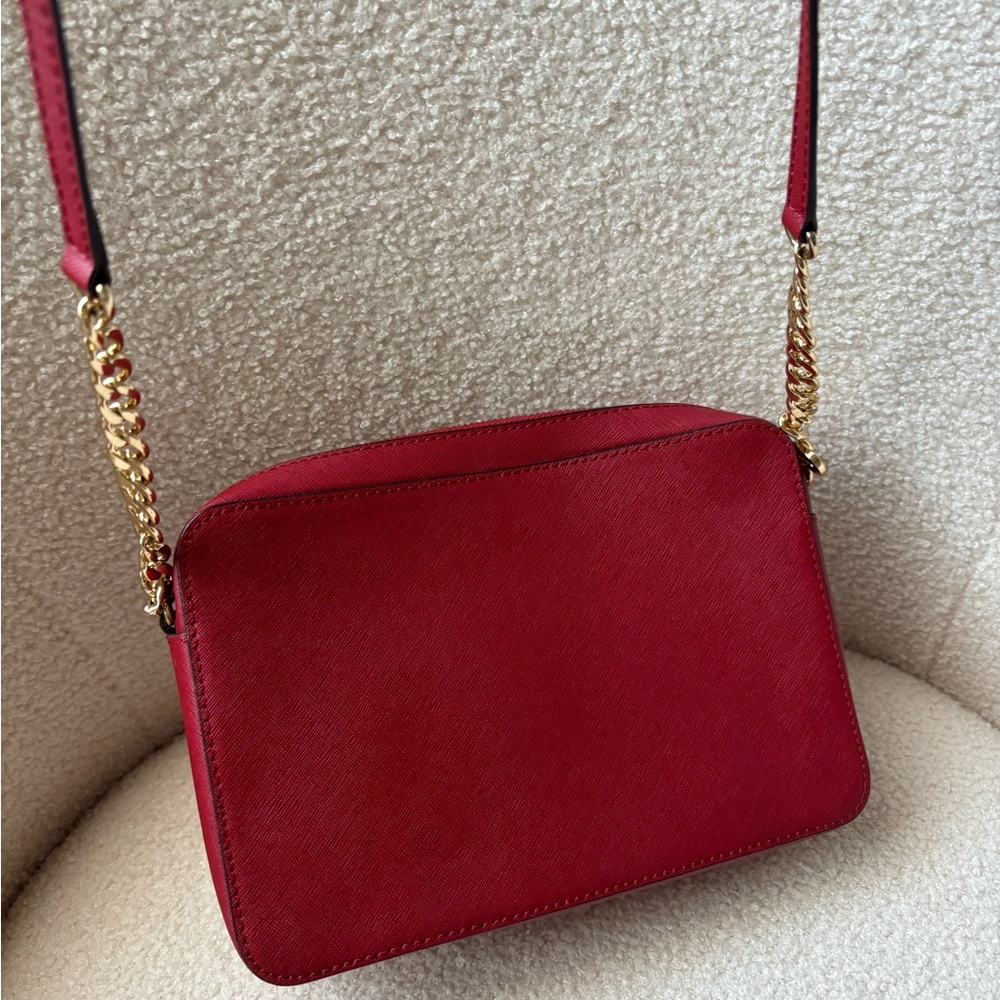 Michael Kors Red Crossbody Bag - Picture 5 of 7